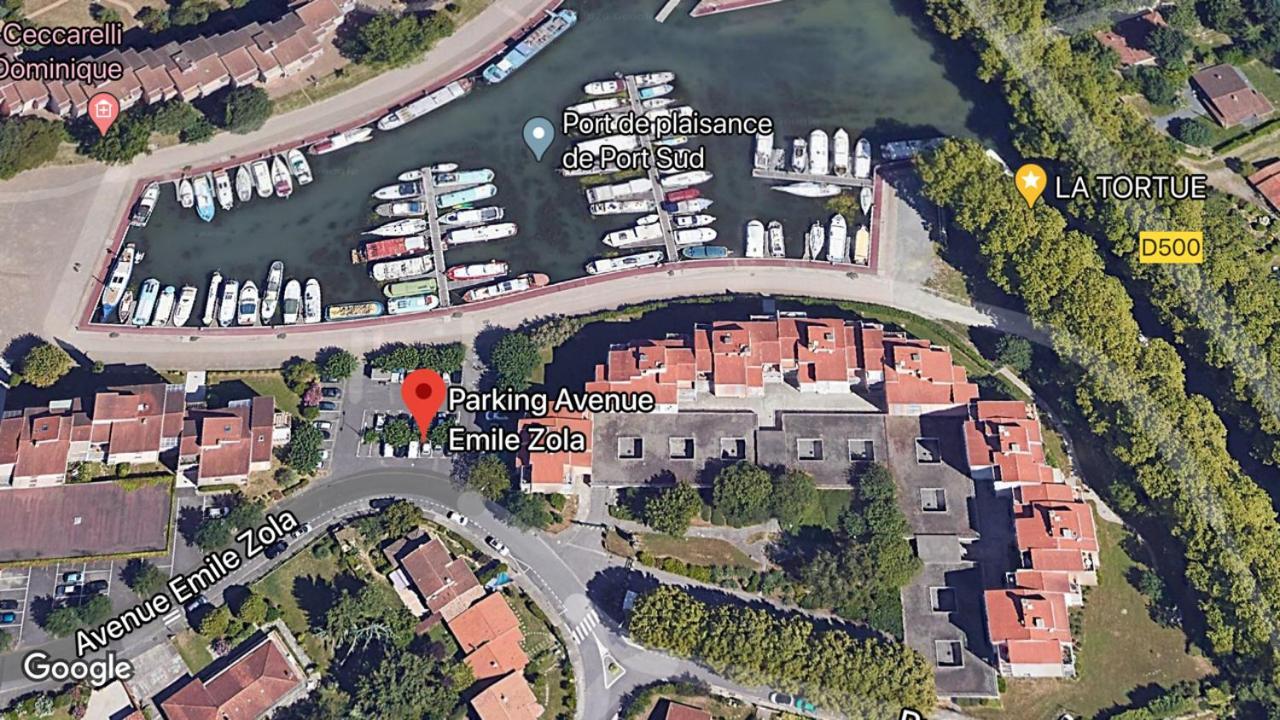 studio sur péniche La Tortue Ramonville-Saint-Agne Exterior foto